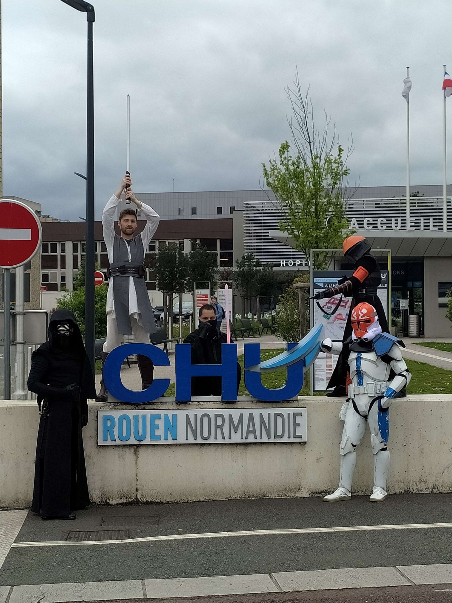 Star Wars Normandy au CHU de Rouen