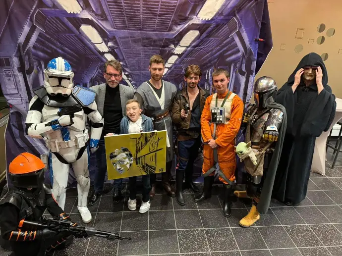 Star Wars Normandy et Quentin Ratieuville